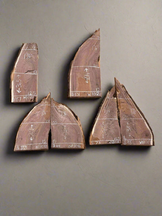 8/4 Walnut Slab SET  #wb1016-w1021