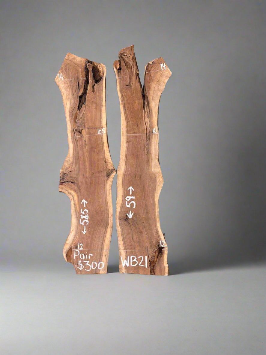 6/4 Walnut Slabs #wb21