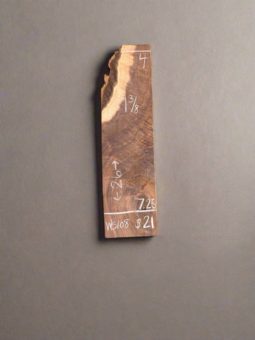 Figured Walnut  #ws108