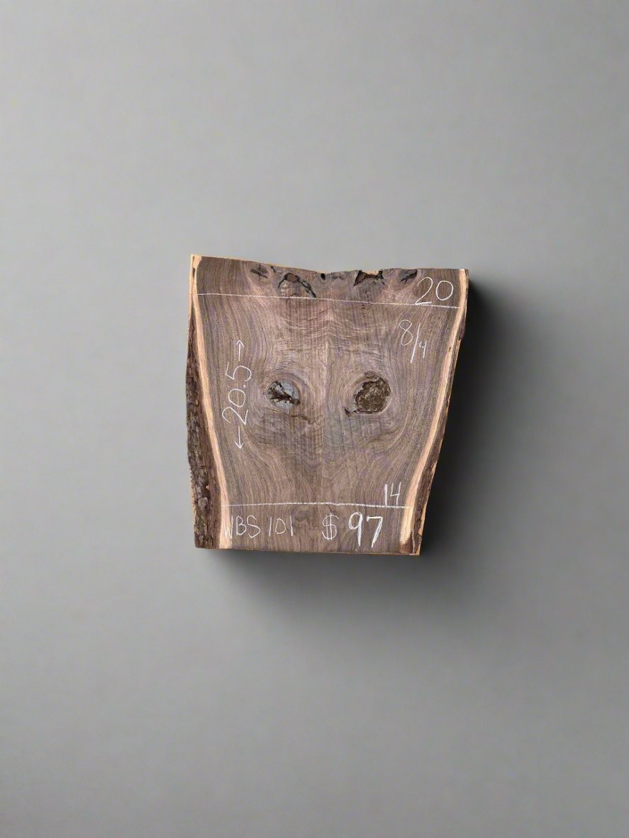 8/4  Black Walnut Book Matched WBS101