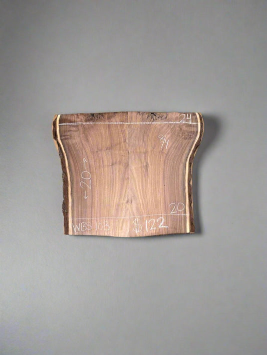 8/4  Black Walnut Book Matched WBS103
