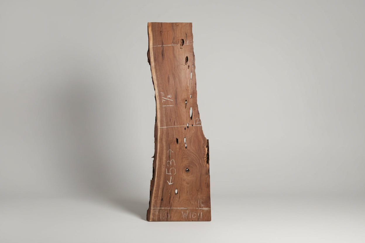8/4 Walnut Live Edge Slab #w301
