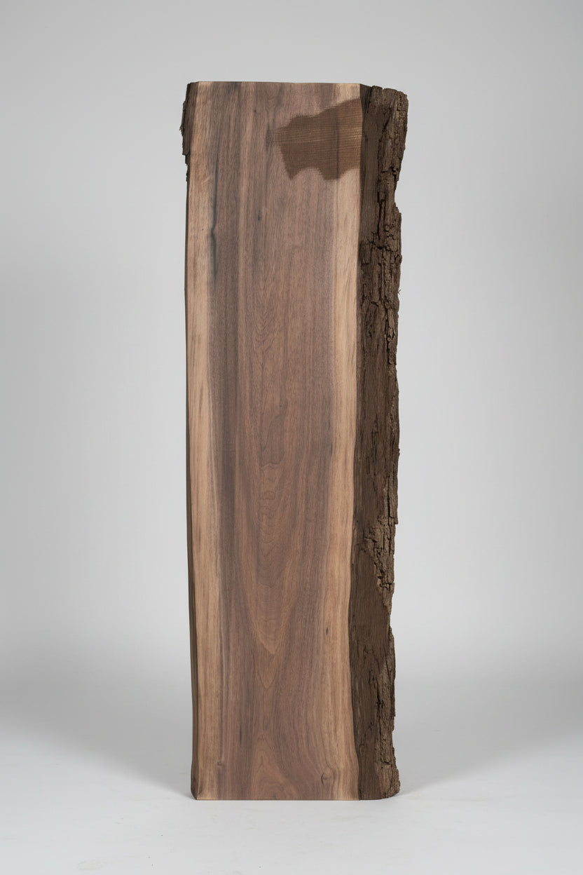 7/4 Walnut Live Edge Slab #w312