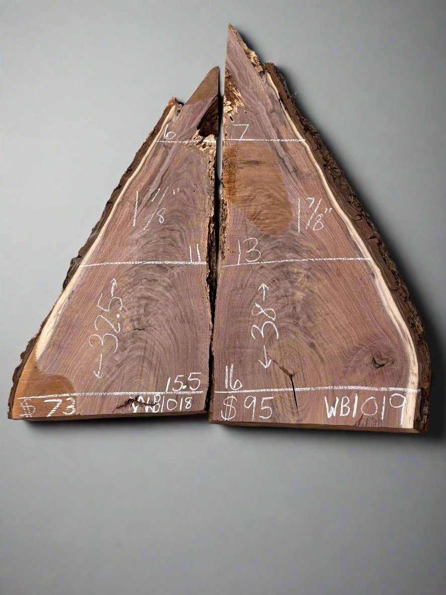8/4 Walnut Slab SET  #wb1016-w1021