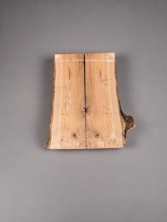 8/4  White Oak Book Matched WOBS19